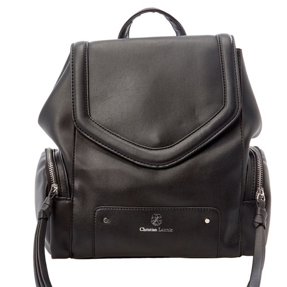 Christian Lacroix Bags Christian Lacroix Black Backpack Poshmark
